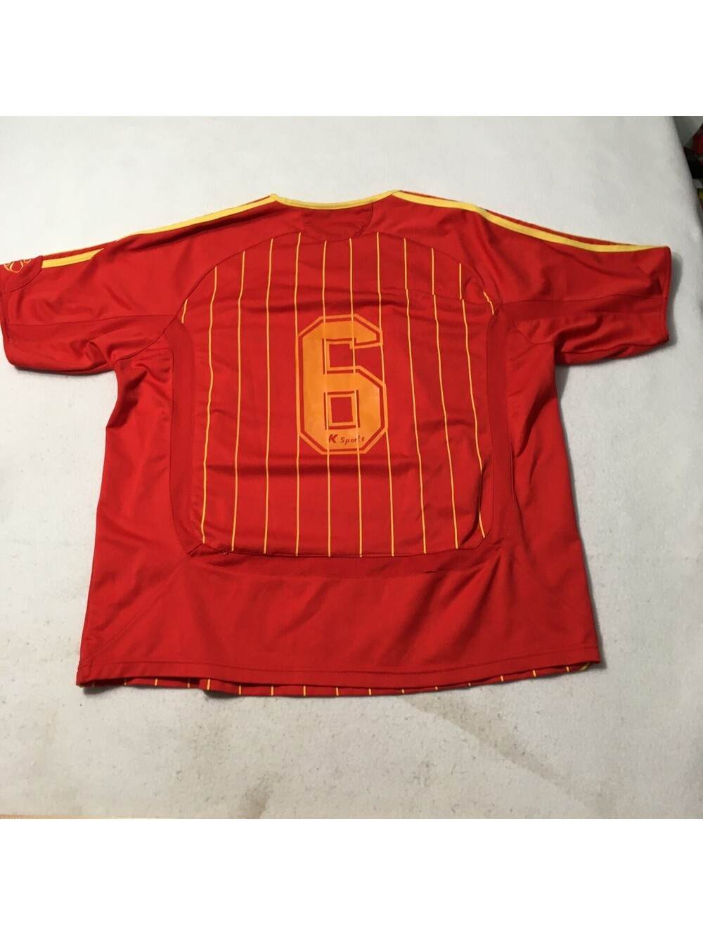 SPAIN NATIONAL world cup style  2006  FOOTBALL SOCCER SHIRT JERSEY XL #6 - Picture 9 of 13